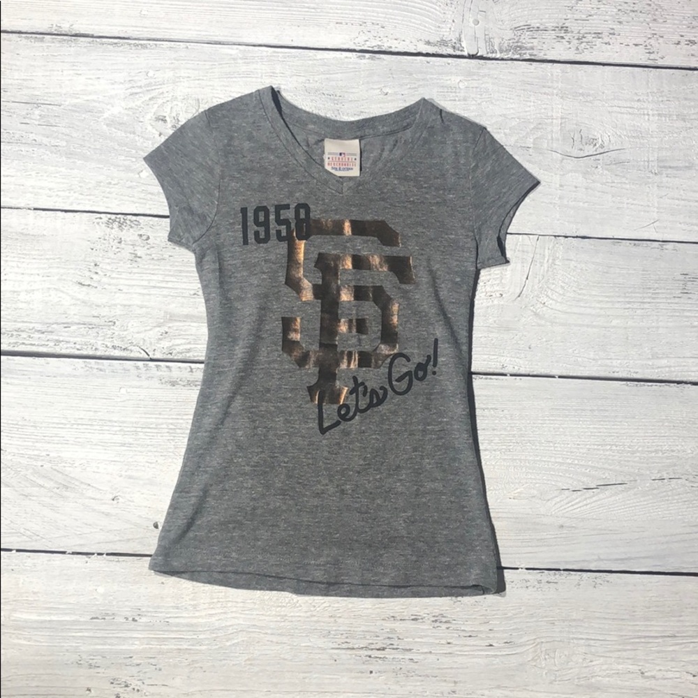 Girls 1958 San Francisco Giants V-Neck